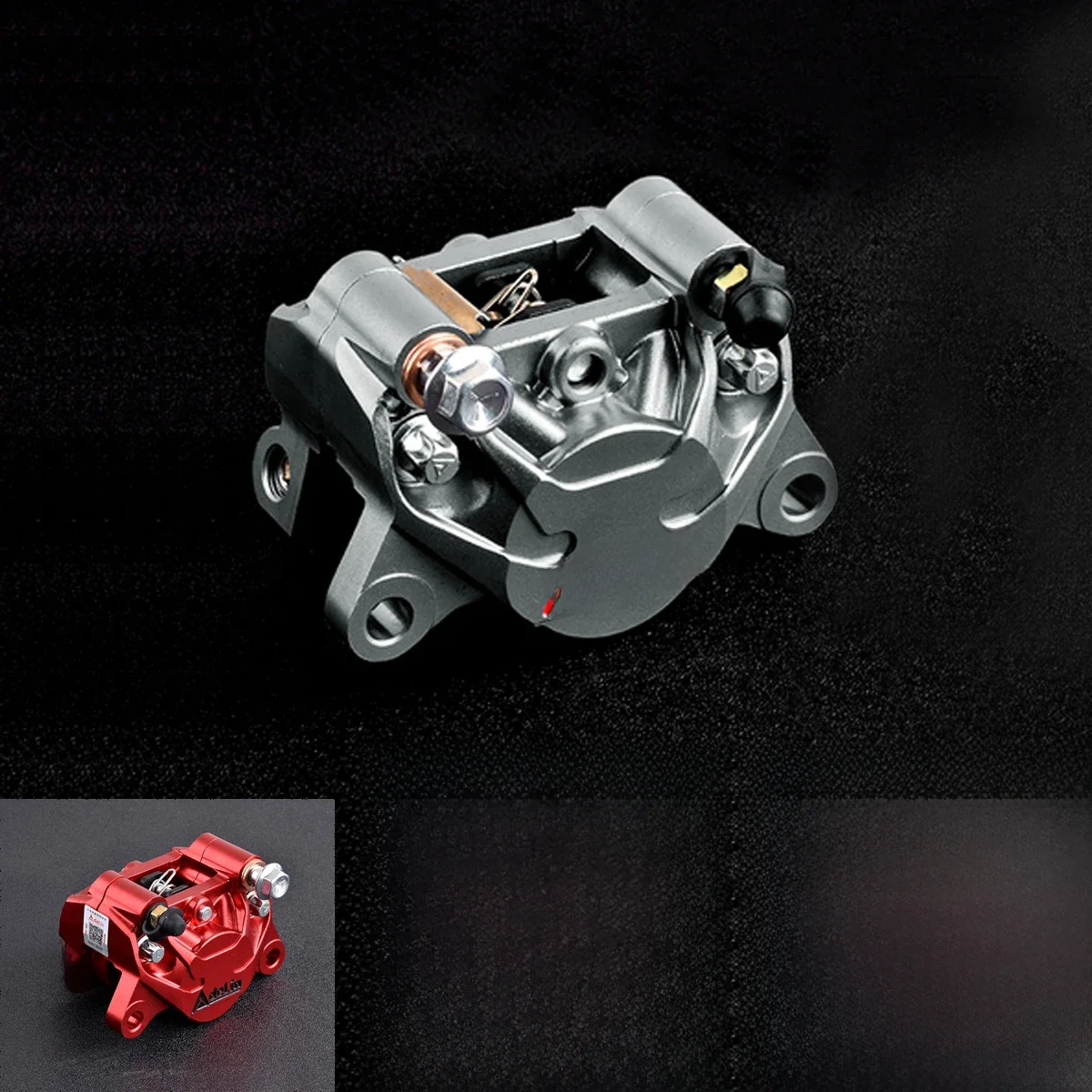 Adelin 84mm ADL 17 kute aluminium motocykl wyścigowy rower 34mm tłok zacisk tarczy hamulcowej dla Honda Yamaha NIU Suzuki Aprilla — zdjęcie 2