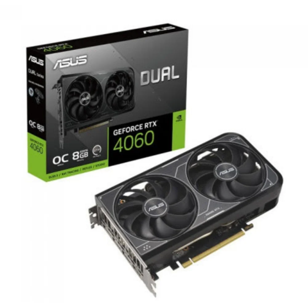 Asus ASUS DUAL GeForce RTX 4060 V2 O 8G OC D6 8GB Team Cties (Original) VGA graphics card domestic shipment/same day departure