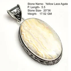Genuine Labradorite  Turquoise Amazonite Antique  Pendant