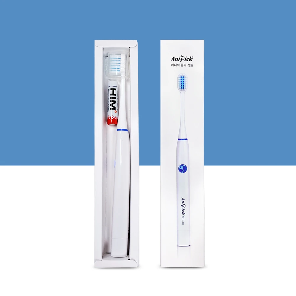 Anime sonic toothbrush ST3101P/2P set sold by Dental