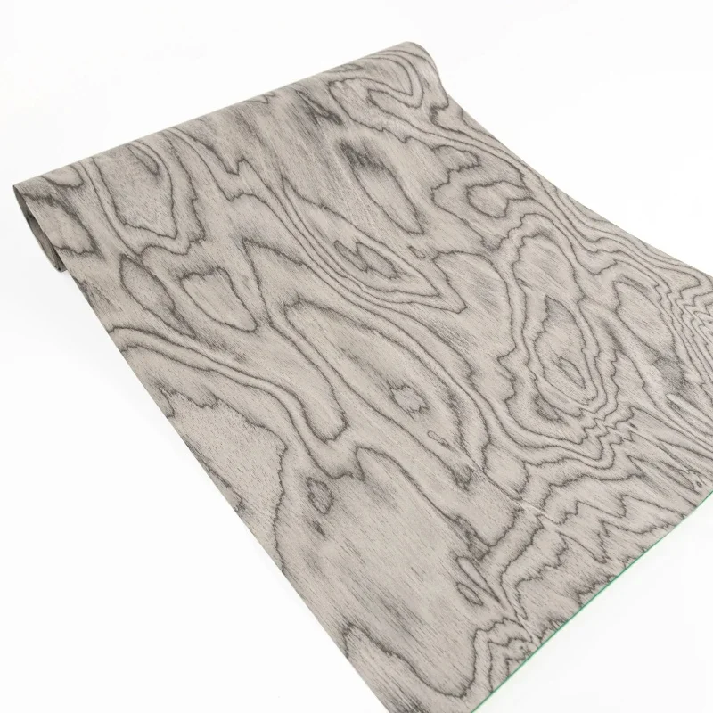 Placage Burl reconstitué de la série Alpi Sottsass, restauration de meubles et de table, feuilles de placage de bois d'ingénierie