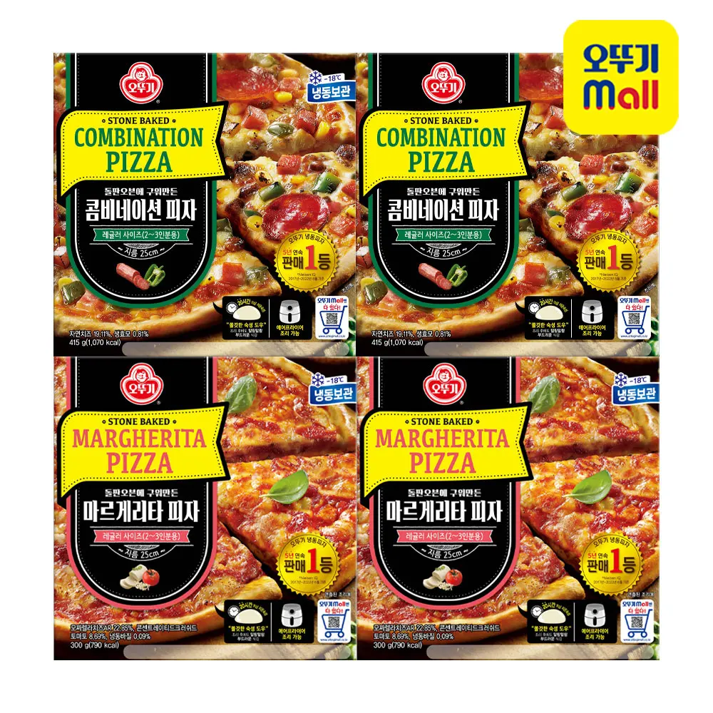 OTOKI Combination Pizza 415g X 2ea + Margherita Pizza 320g X 2ea