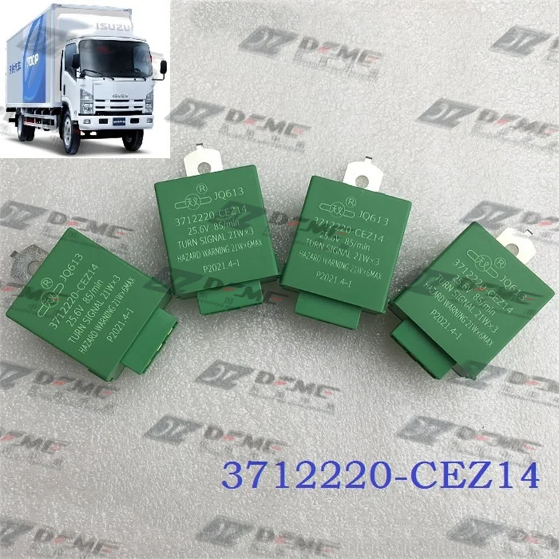 Qingling Isuzu full vehicle parts 4HK1 engine 700P truck VC61 heavy truck flash relay original factory