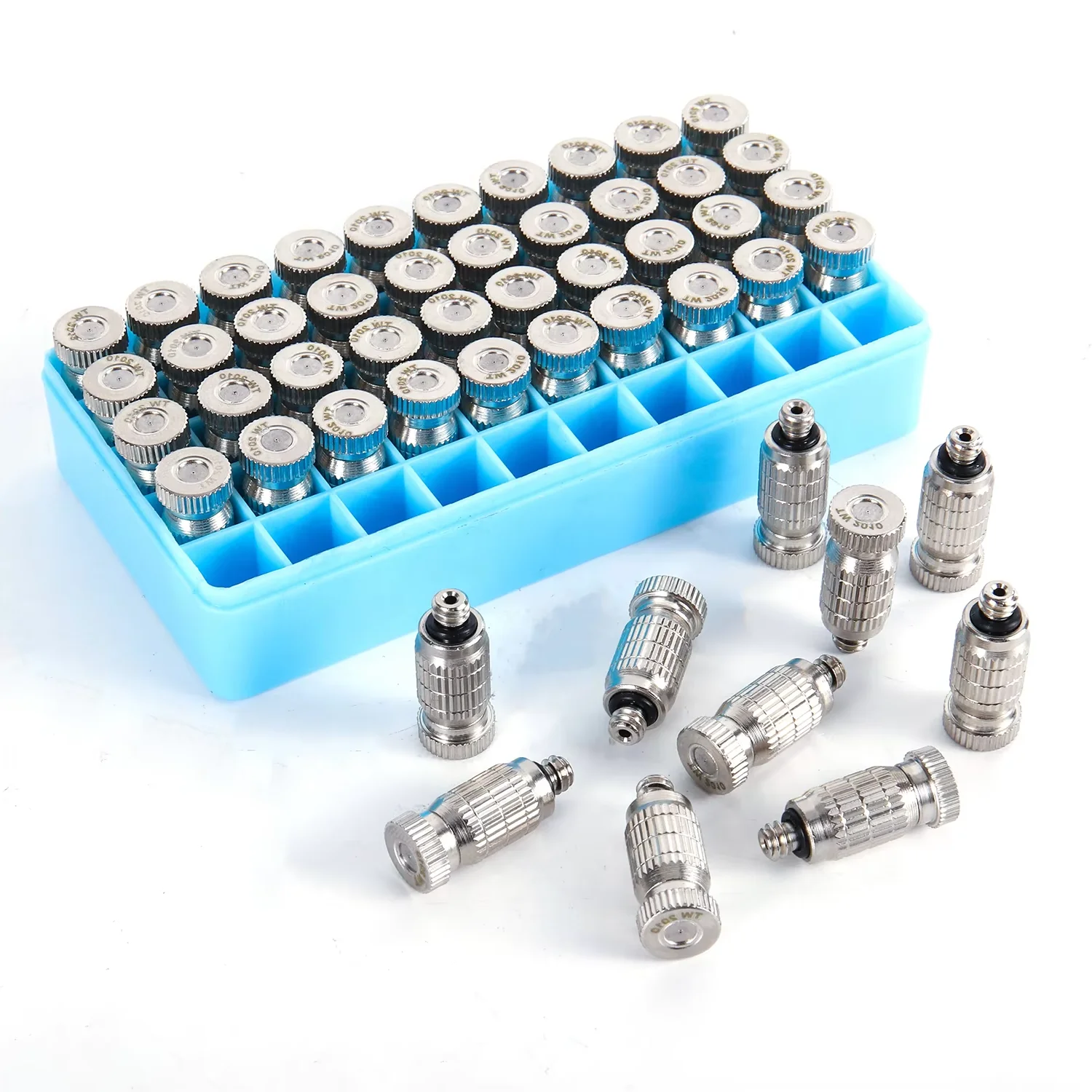 High Pressure Anti Drip Atomizing Nozzle Anti Drip Fog Sprayer Misting Nozzle Cooling Humidify Sprinkler 3/16