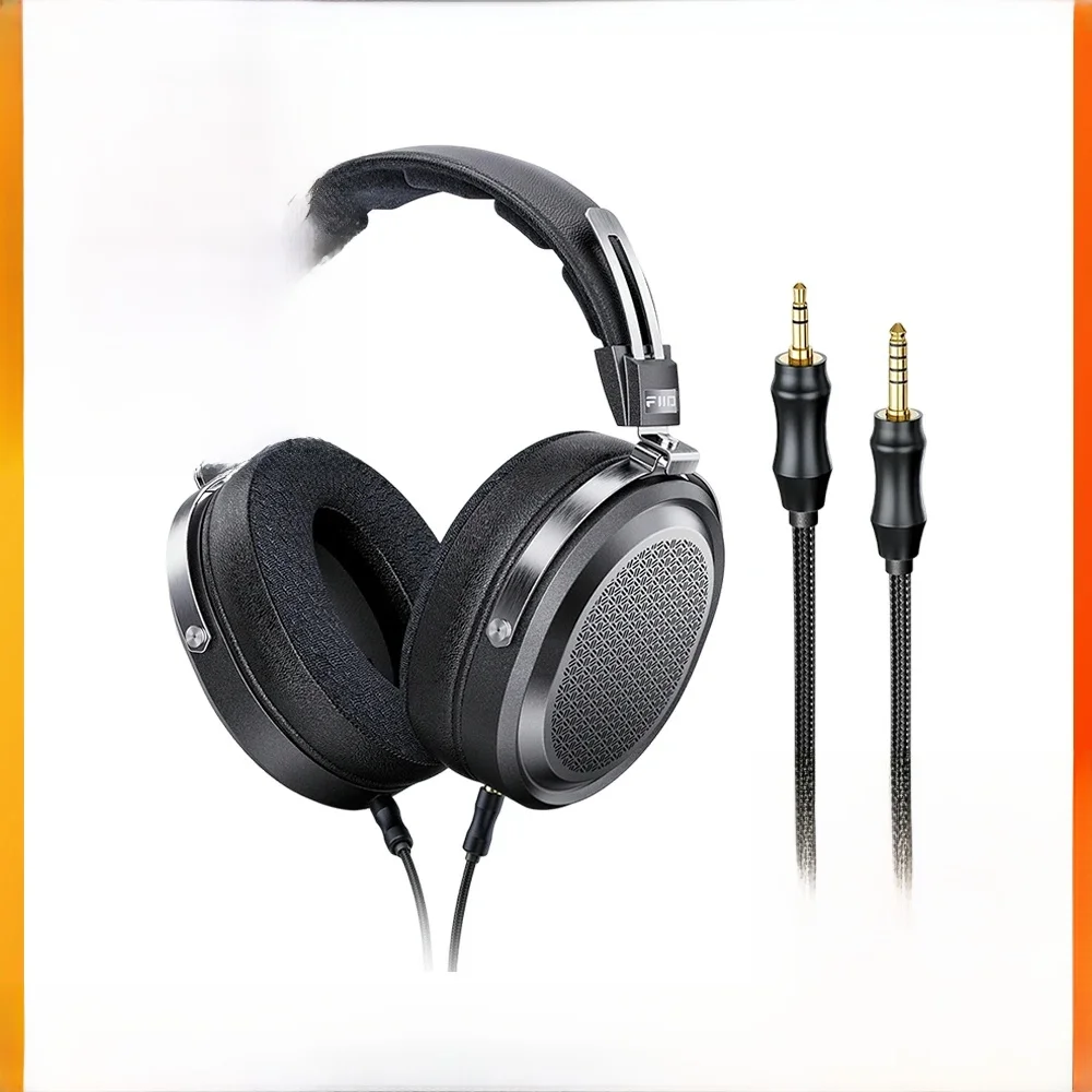 Fiio FT1 Pro casque ouvert plat bandeau filaire Hifi casque personnalisé 1μm diaphragme Ultra-mince 374g 20Ω sensibilité cadeaux