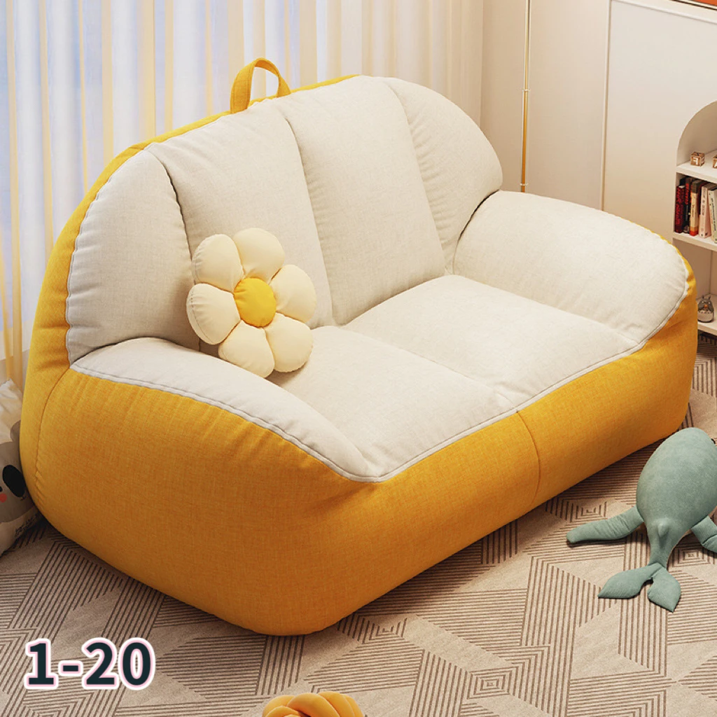 

Lazy sofa bedroom room tatami can lie down and sleep on balcony rental small apartment net celebrity small sofa bean bag