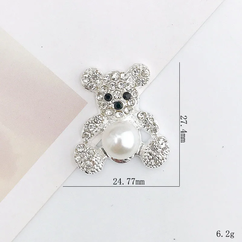 Free Shipping 20pcs/lot Flat Back Rhinestone Button For Hair Flower Wedding Invitation DIY Flower Centerpiece LSRB090