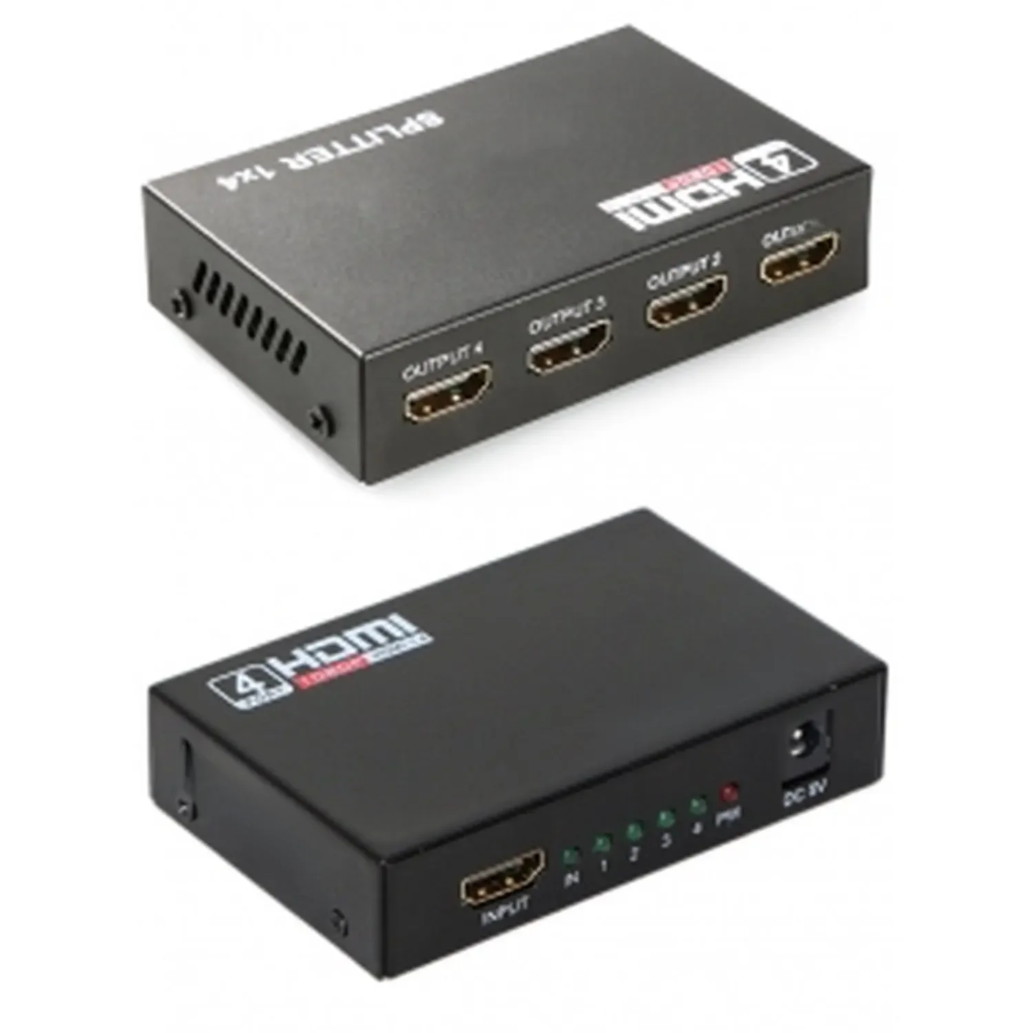 Divisor HDMI Full HD HDMI, 1x4, 1 entrada, 4 saídas, 1080p, HDTV e 3D