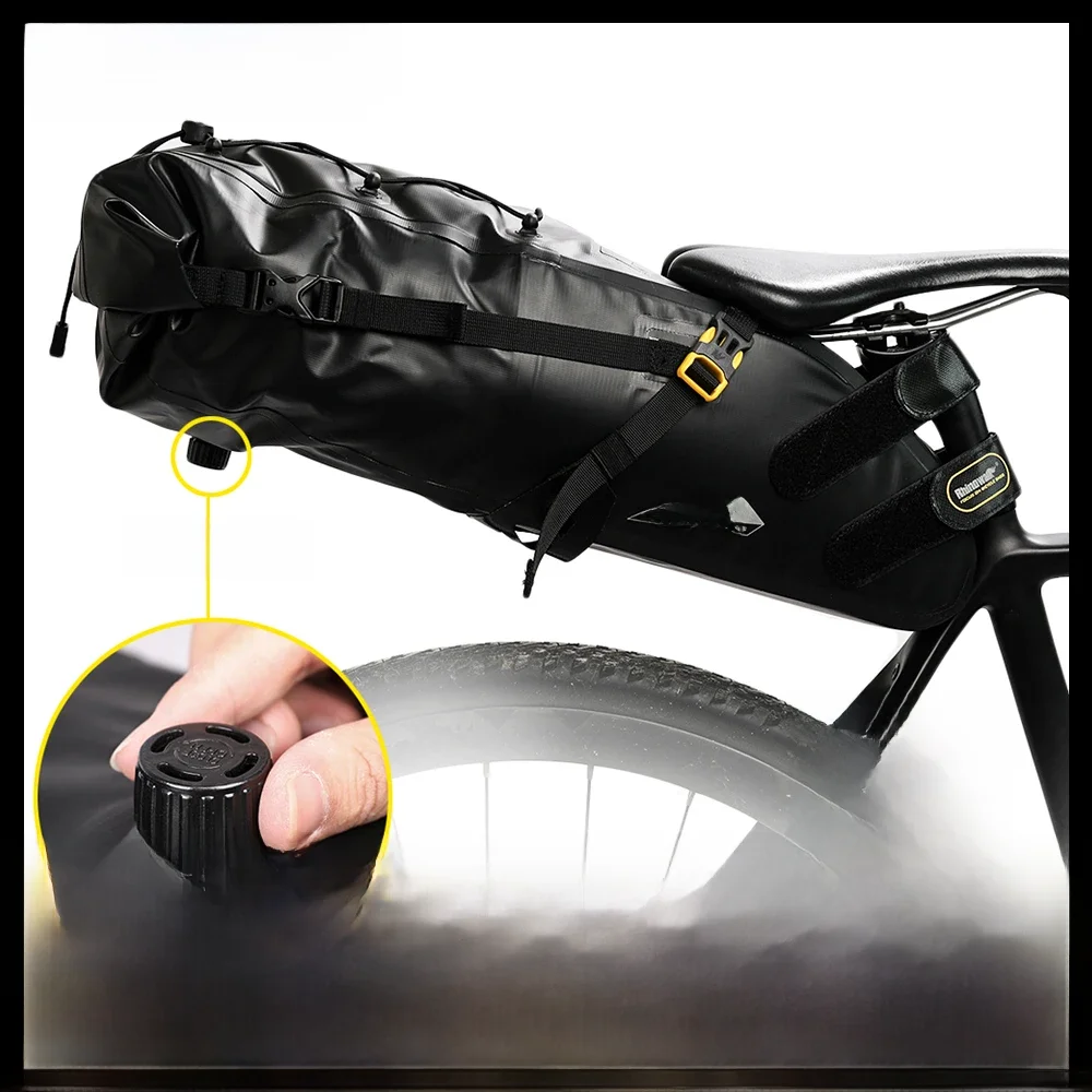 AliExpress Rhinowalk Bicycle Bag 5L-13L Full Waterproof  Road Mountain Bike Cycling Rear Rack Bag Luggage Pannier Bike Saddle Accessories
