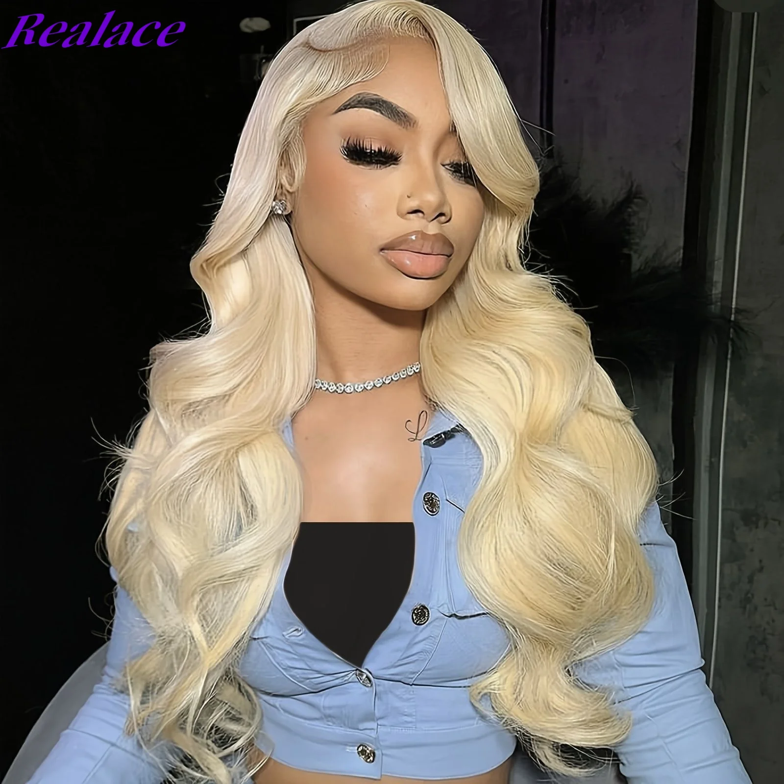 613 Blonde Lace Front Wig Human Hair Body Wave 13X6 Hd Lace Frontal Wig 13X4 Lace Front Human Hair Wig Hd Lace Wig For Women