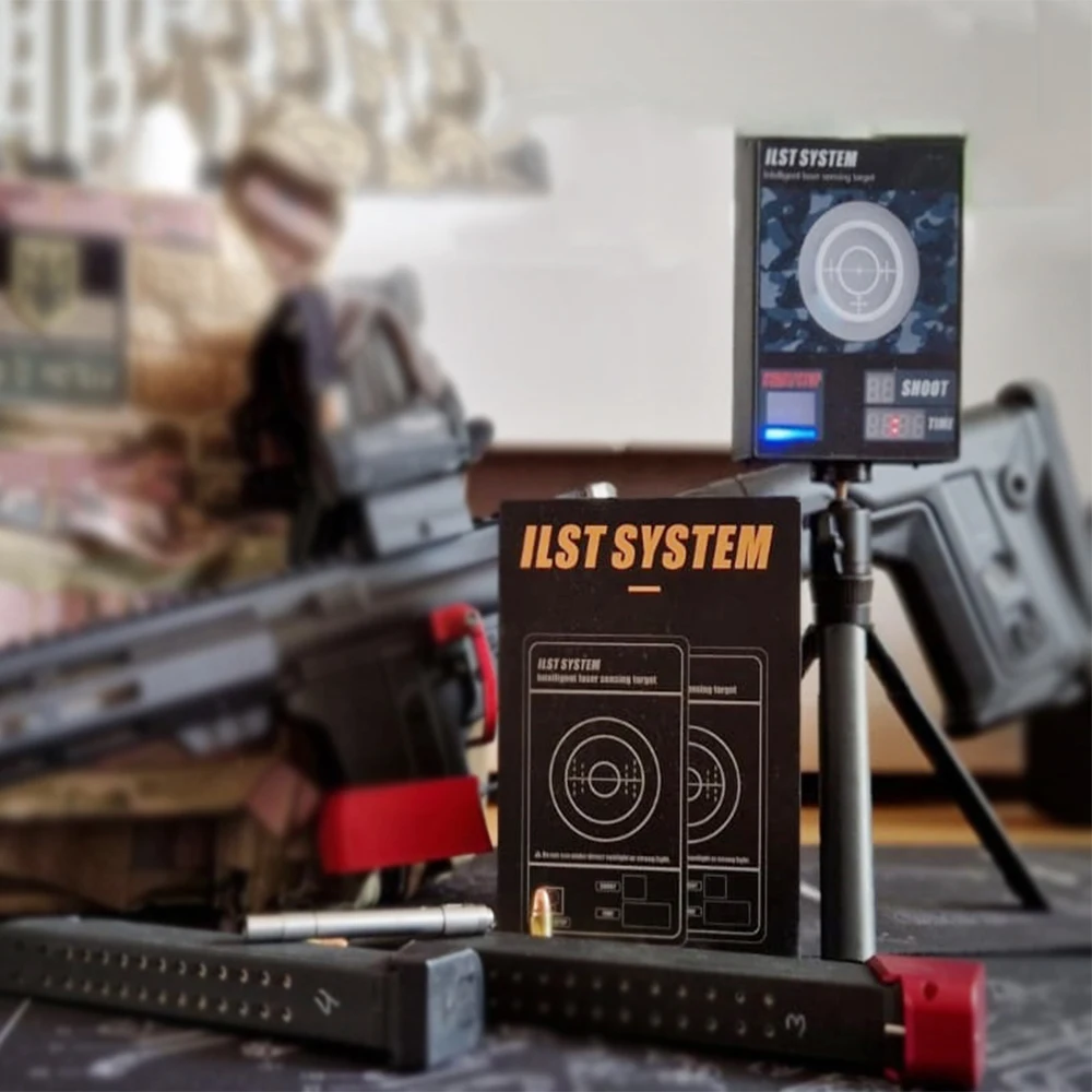 Imagem -02 - Alvo de Treinamento a Laser Ipsc Prática de Tiro Idpa Treinamento Sincronizado com Precisão de Função Anunciante Targe