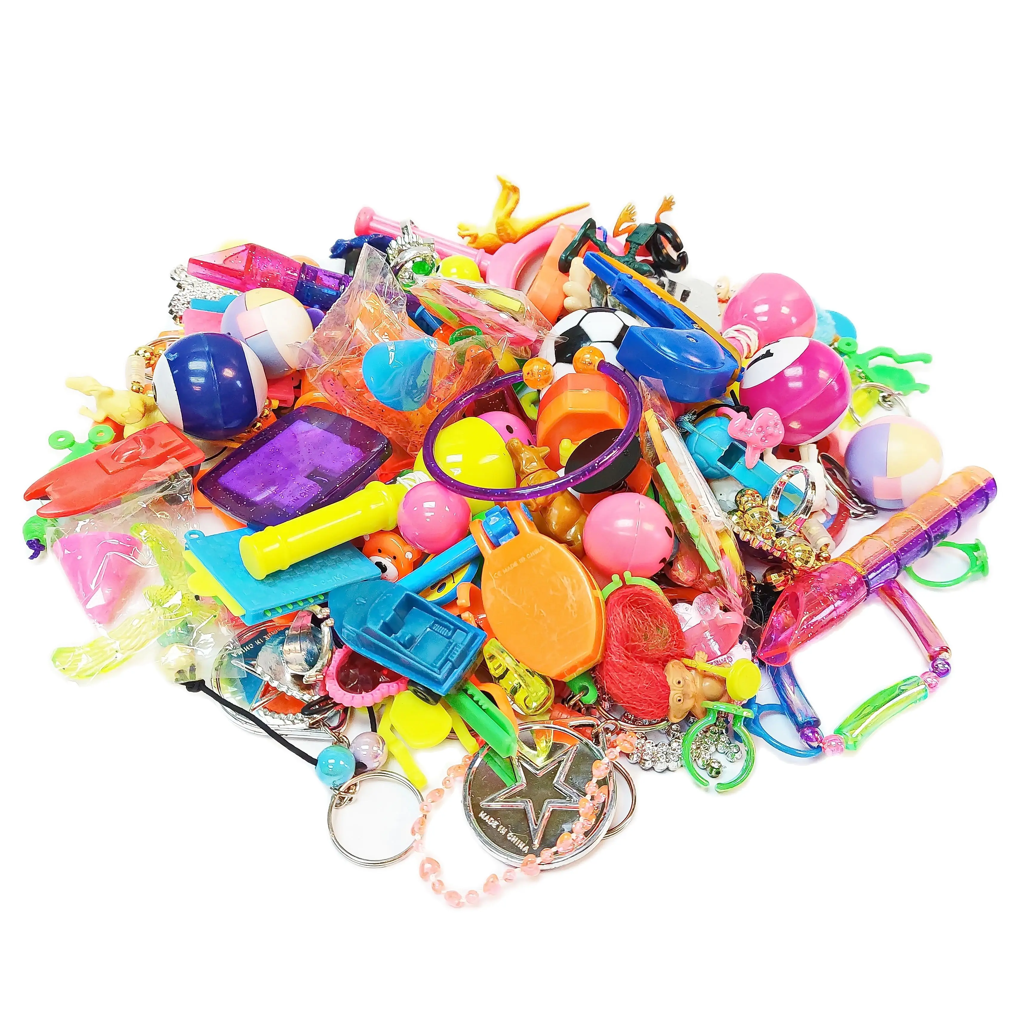 100 في ، ألعاب حفلات ، مزيج ب ، حقائب جودي للأطفال ، هدايا حفلات للأطفال ، هدايا للفصول الدراسية ، كرنفال ، صندوق كنز ، ألعاب حفلات أعياد الميلاد