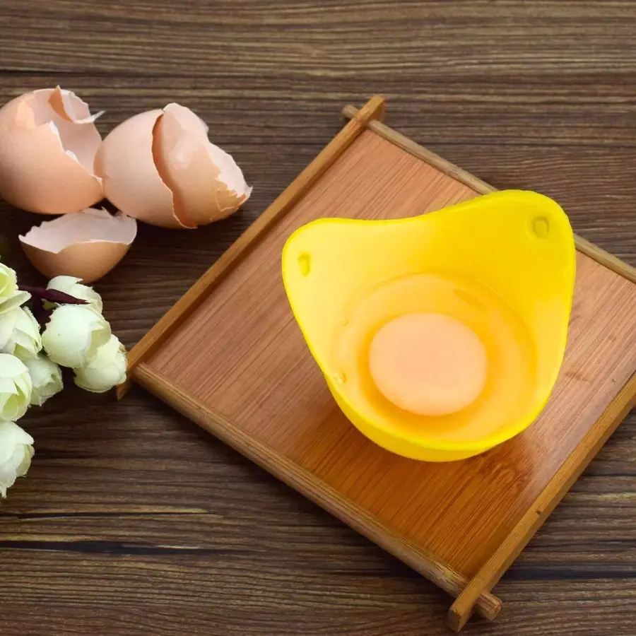 Silicone Food Steamer Egg Cups Eggs Poacher Soft High Temperature Resistant Formed Pot Available Digester Mold Kitchen Cooking