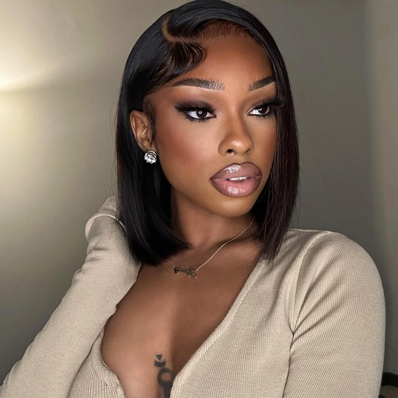 

Bob Wig Human Hair Lace Front Wigs Human Hair 100% Human Hair Wigs Hd Transparent 13X4 Straight Lace Frontal Bob Wigs Cheap wigs