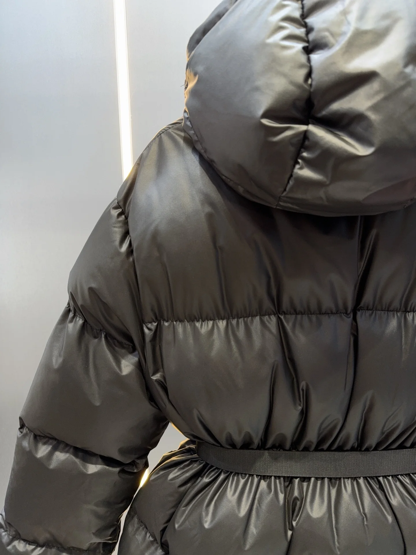 ¡2025 imprescindible al otoño! Chaqueta de algodón de color liso para mujer: cintura con capucha definida, acogedora y duradera, perfecta para capas y salidas