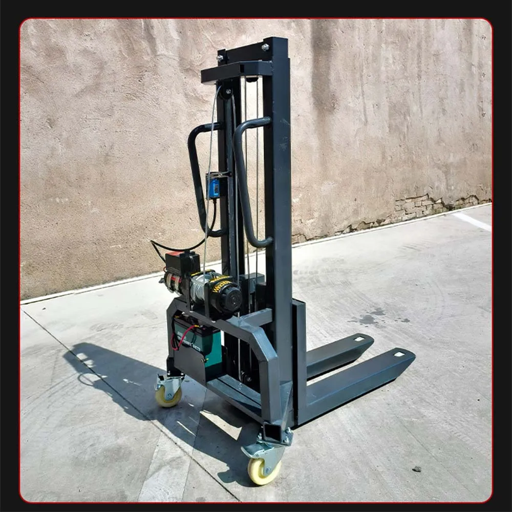 Detachable forklift 1.2m 1.6m small loading machine for handling, loading and unloading, remote control electric lifting handcar