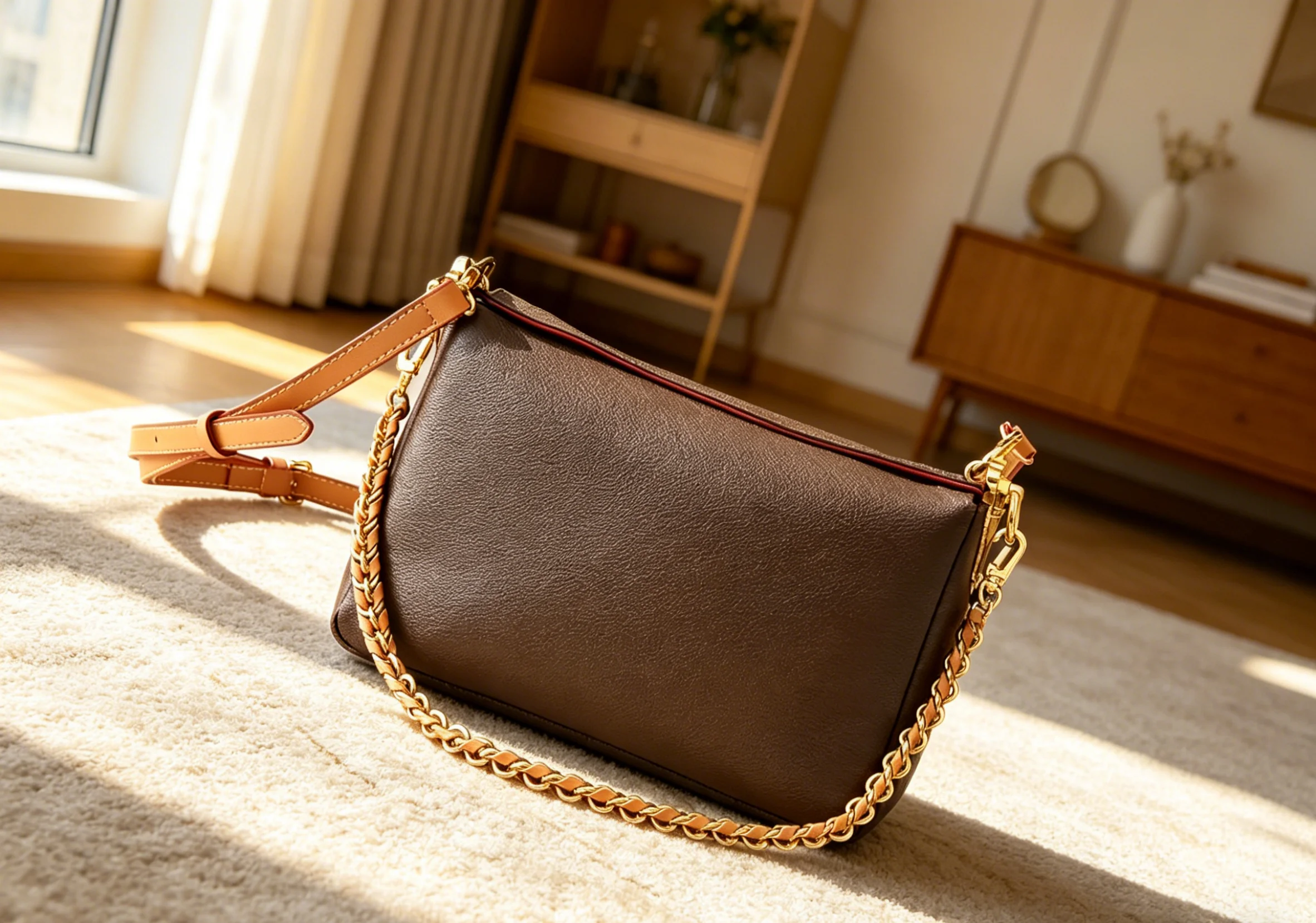 

2026 Size: 23x16x10 cm no box New Model - Versatile and Fashionable PU Leather Bag - Durable,High-Quality and Affordable