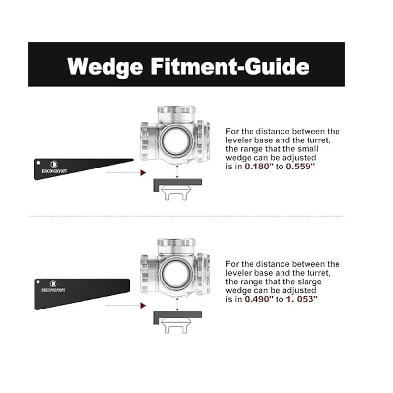 Discovey Scope Level Combo For Riflescope Scope Leveling Wedge Kit Mounts Scope Rings Scope Leveling Tool Mounted Tool