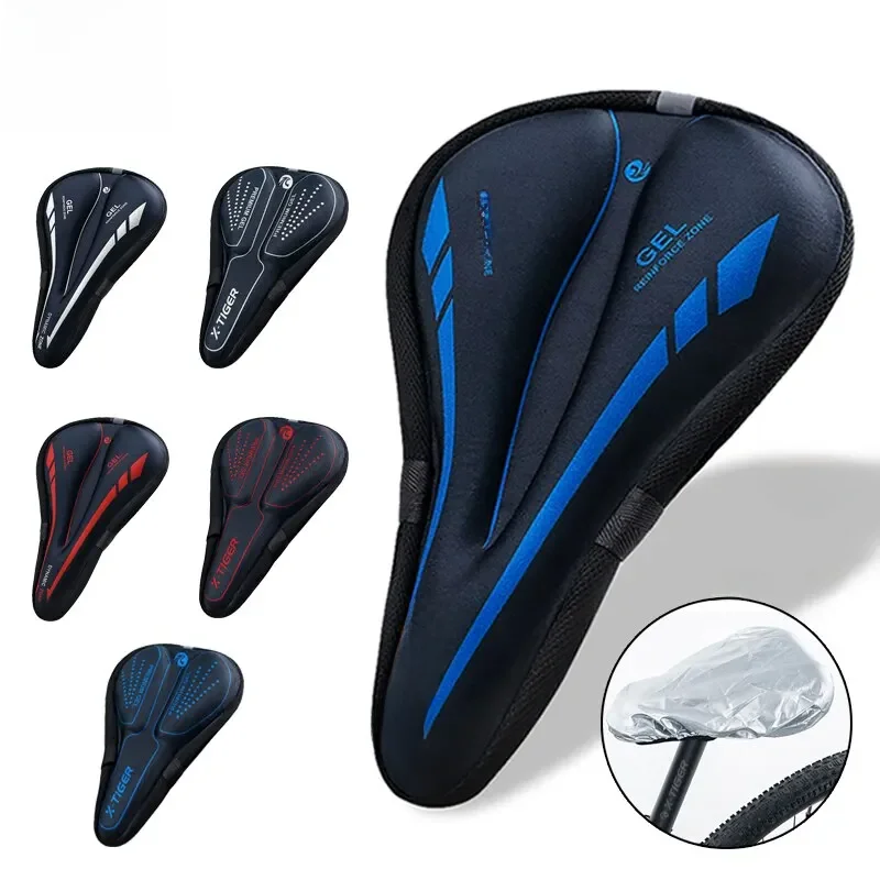 AliExpress X-TIGER Bicycle Seat Cover Soft Thickened 3D Sponge Polymer Bicycle Saddle Seat Mat Breathable