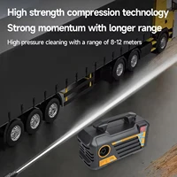 3000W Electric High Pressure Washer Portable Washing Car Gun Versatile Washing Machine for Garden Floors Home&Car Washer Gun 5