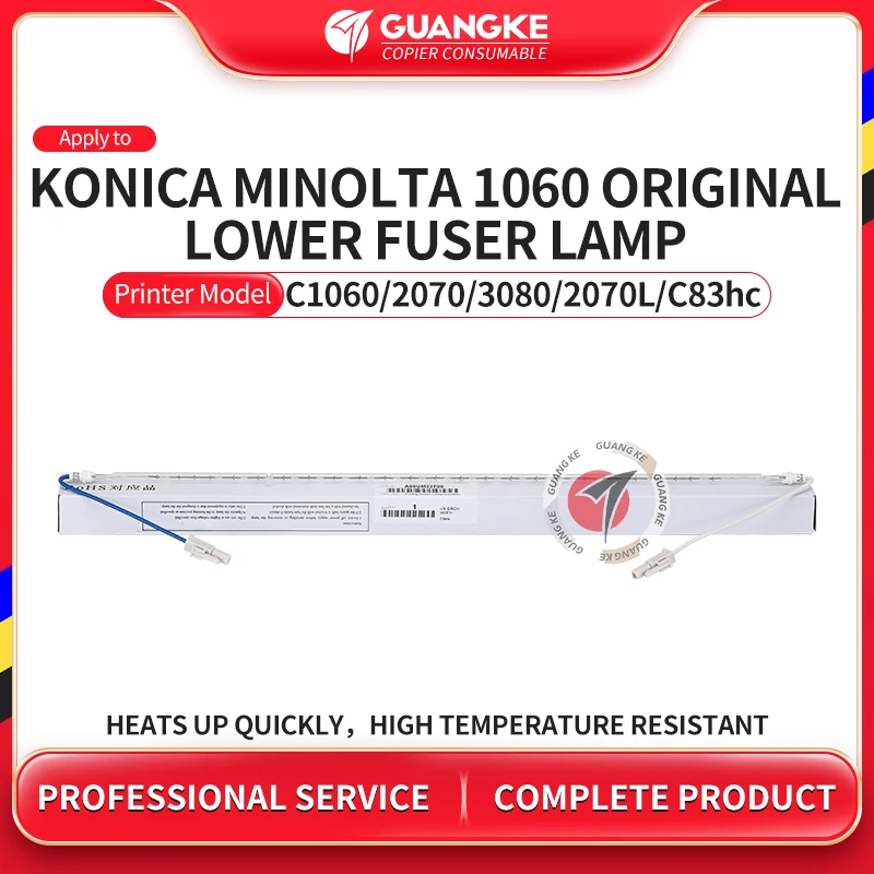 A50UM32F00 Original Fusor Menor Aquecedor Lâmpada Para Minolta 1060 1070 2060 2070 4080 3080 71HC Konico 83HC B190 4070 Lâmpadas de Aquecimento