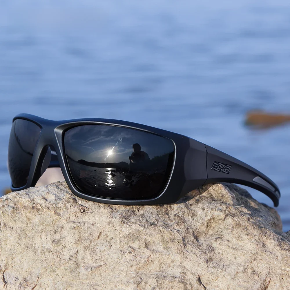 AliExpress KDEAM Men's Cycling Sunglasses Polarized Great Elasticity Of TR90 Material Riding Sunglasses 1.2mm Thickness Polarizing Lenses