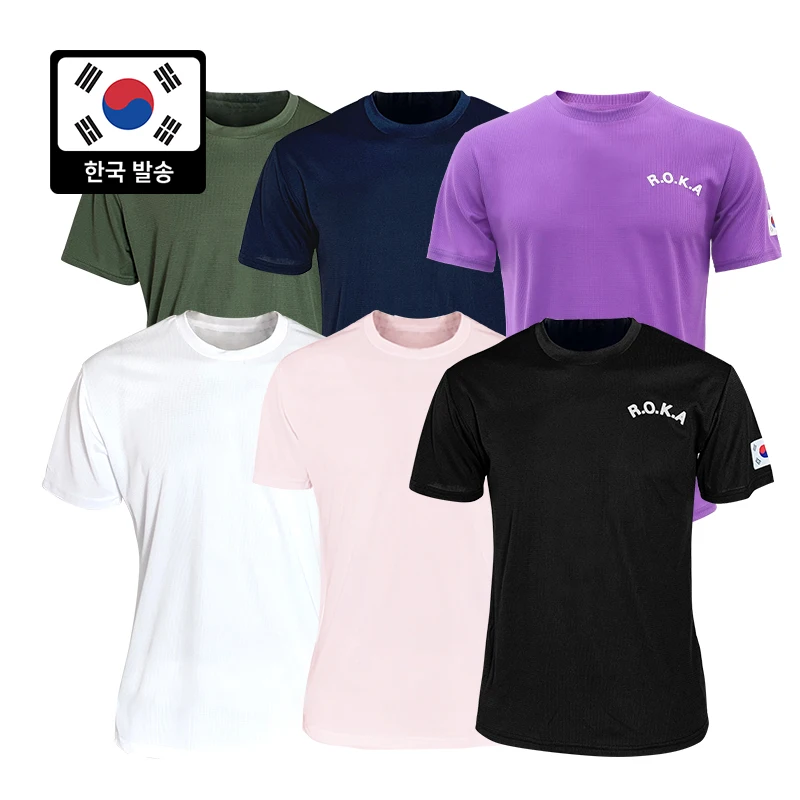 ROKA BALLET T-Shirt Military Half-sleeved Banti PX LOCati BAN-Falty Korean Army KOREA ARMY