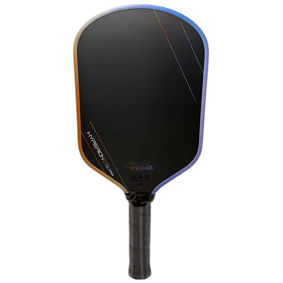 مجداف Ben Johns Pickleball Hyperion 3S 14mm Chroma Color GEN 3 Propulsion Core T700 رغوة مصنوعة من ألياف الكربون المحقونة