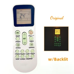 Original AC A/C Remote Control YKR-K/001E YKR-K 001E For AUX / ALMACOM / FUJIAIRE / laGERMANIA /Jet-Air Air Conditioner