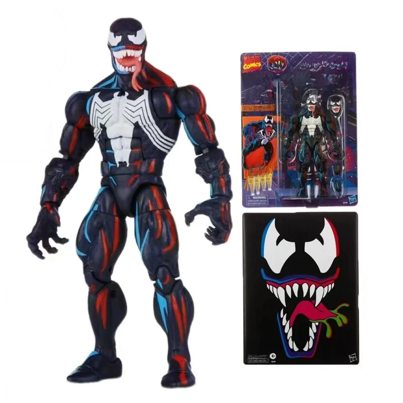 ML Legends Venom Model postaci zabawka Spider-Man 6 cali Sdcc edycja limitowana figurki opakowanie pudełko kolekcjonerski prezent — 2