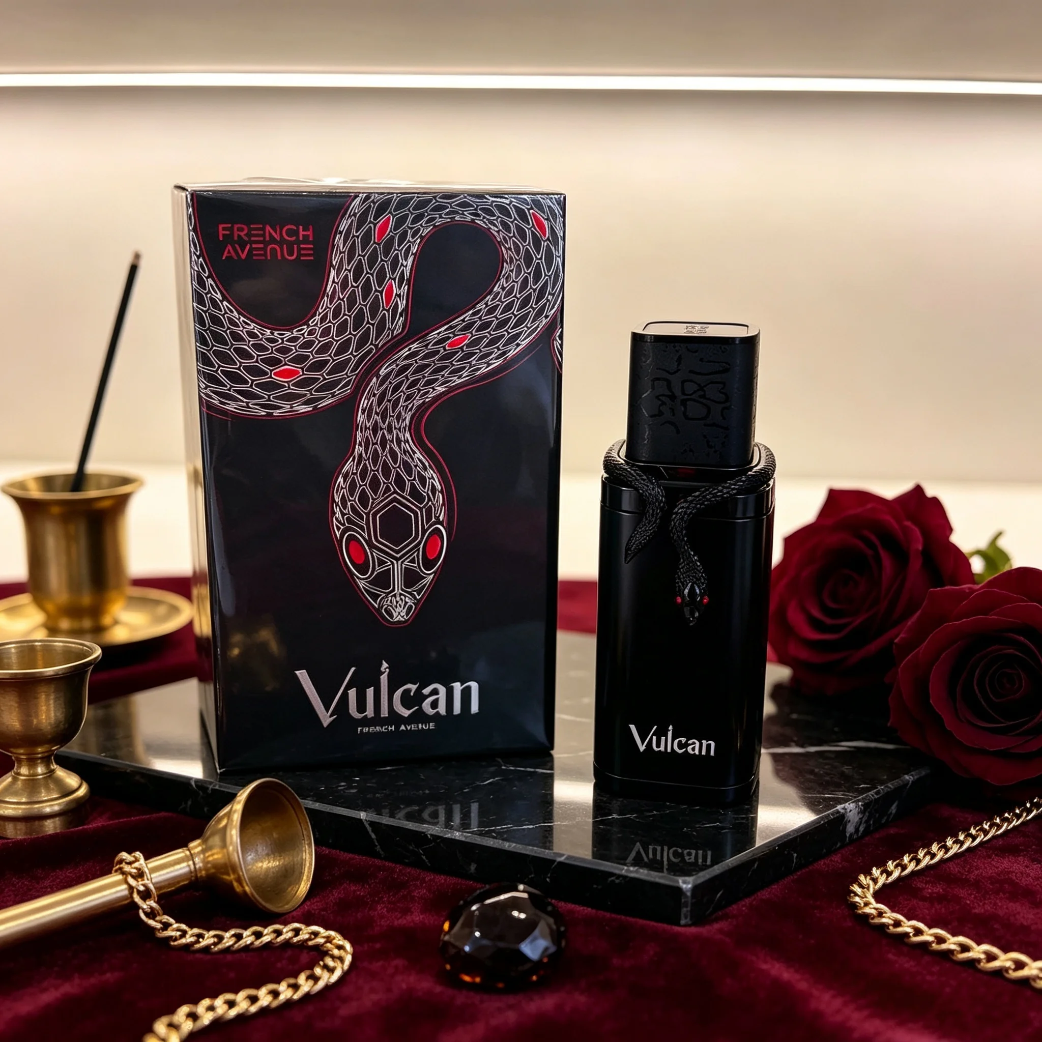 French Avenue Vulcan Black EDP - Perfume Fragrance Base review and price