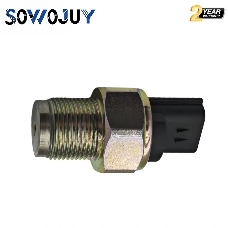 Fuel Rail Pressure Sensor 499000-6141 for Isuzu NPR Nissan Navara D40 YD25 Hitachi ZAX200 ZAX230 ZAX330 Excavator 4HK1 6HK1 John