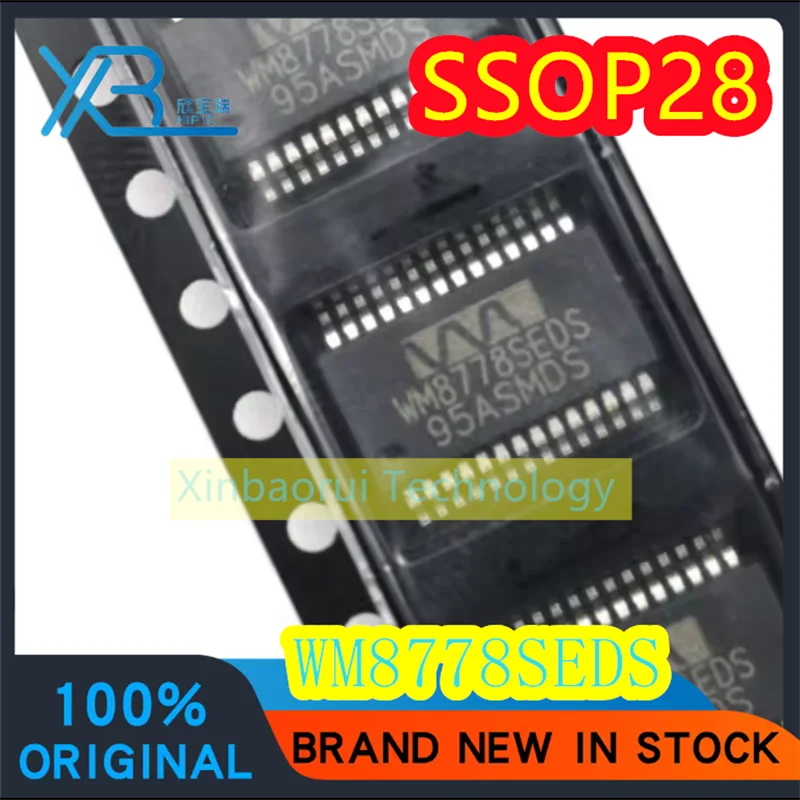 (1/10pieces) WM8778SEDS WM8778 SSOP28 Original Electronics Audio Processor IC Brand New Spot