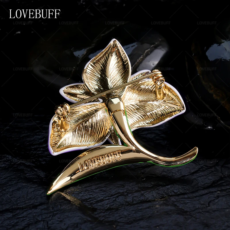 LOVEBUFF Genshin Impact Guardian's Flower Artifact Inspired Brooch