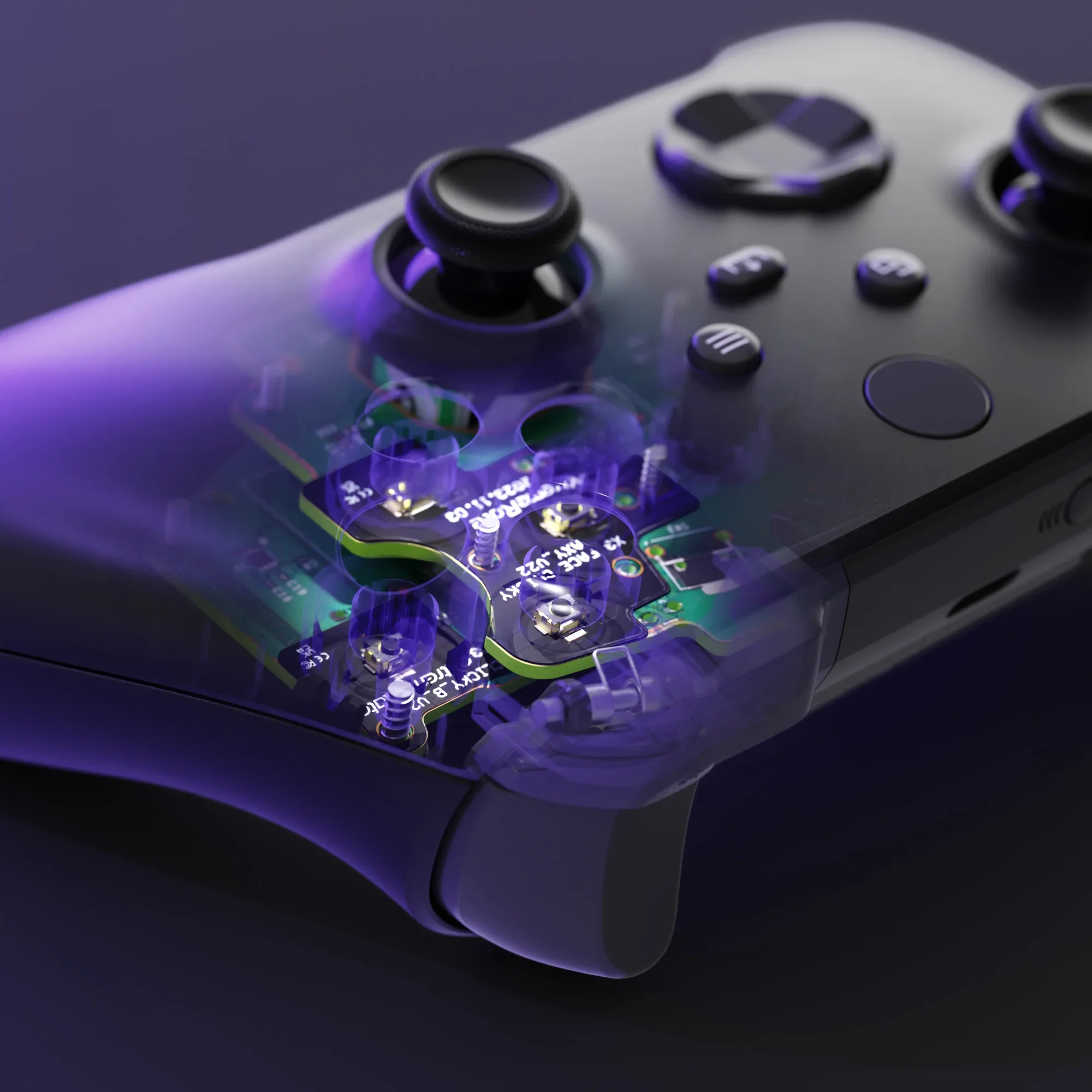 Zestaw eXtremeRate Clicky V2 do Xbox Core (Xbox Series X | Kontroler S) / Xbox One S/X, klawisze ABXY Przyciski akcji myszy Clicky Kit — zdjęcie produktu 7