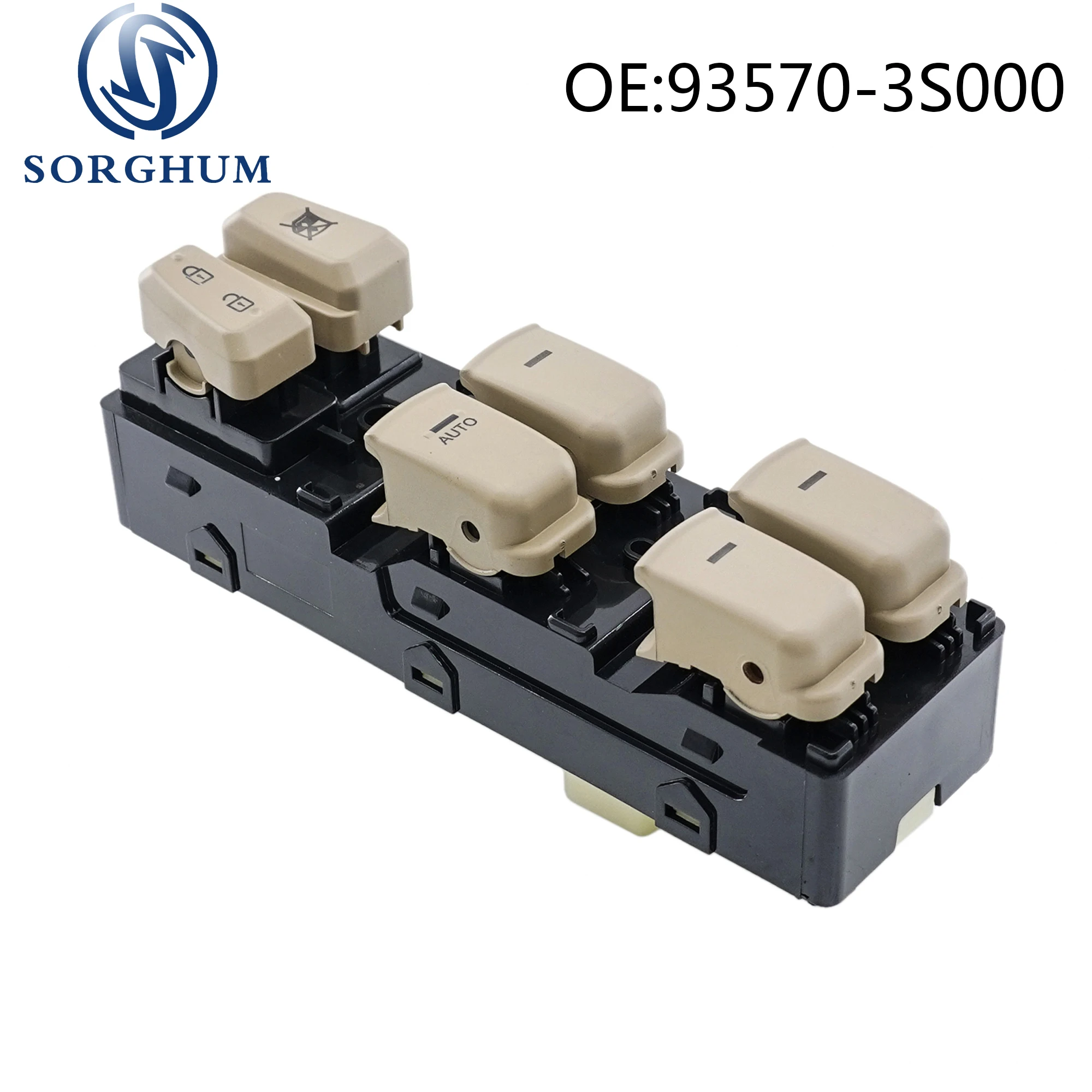 

Sorghum 93570-3S000 High Quality Electric Window Lifter Regulator Master Control Switch Button For Hyundai Sonata 2011 -2015