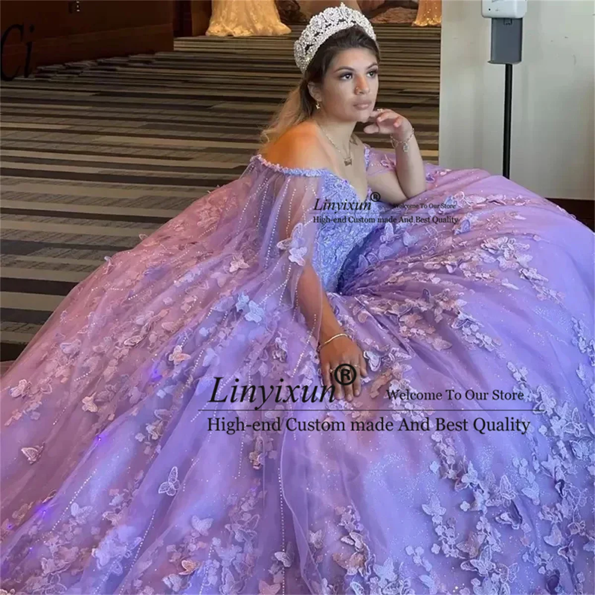 Ball Gown Quinceane… - image