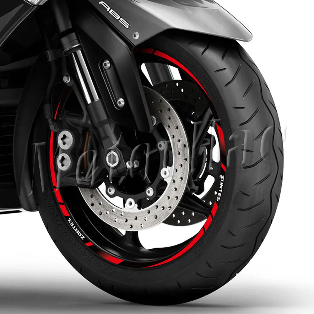 Motorrad-Radaufkleber Reflektierende Roller-Felgenstreifen-Aufkleber Zubehör für ZONTES 350T 350E 350D 350M 368K 368D 368E 368M – Detail 2