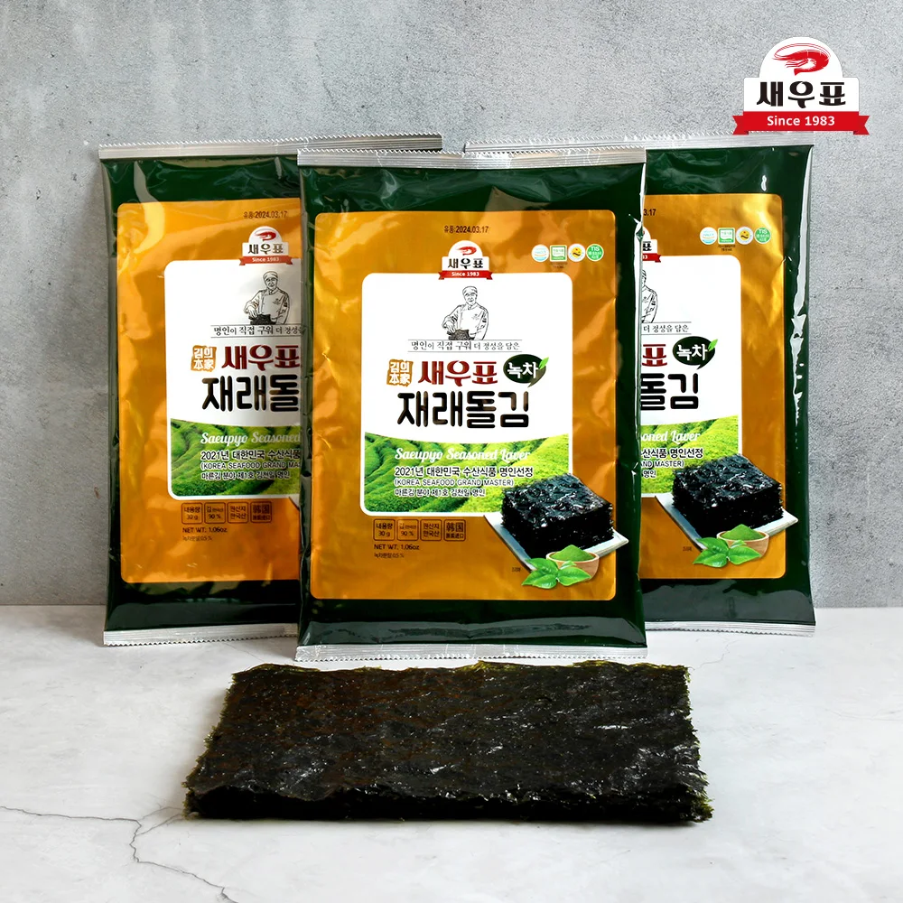 Saeupyo Geen tea Seasoned Laver 30g x 10bags