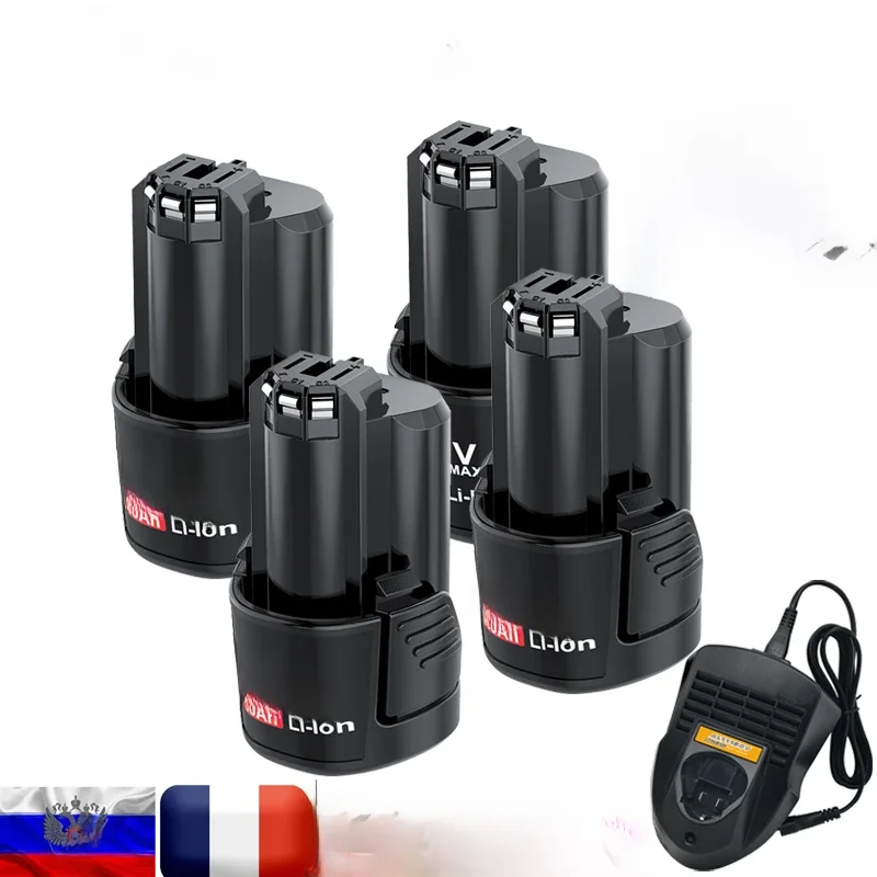 12 V/10.8 V 3000 mAh Voor Bosch BAT411 Batterij Oplaadbare Li Batterij BAT411A BAT412 BAT412A BAT413 BAT413 Batterij Oplader - afbeelding 2