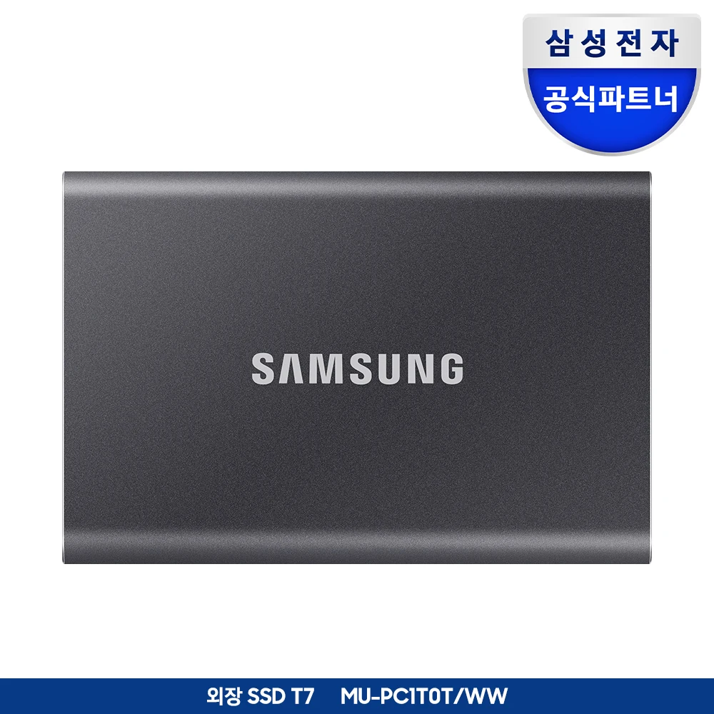 [Pau Gest] Samsung Electronics Portable External SSD External Hard 1 Tella T7 1TB USB3.2 Gen.2 Type-C MU-PC1T0