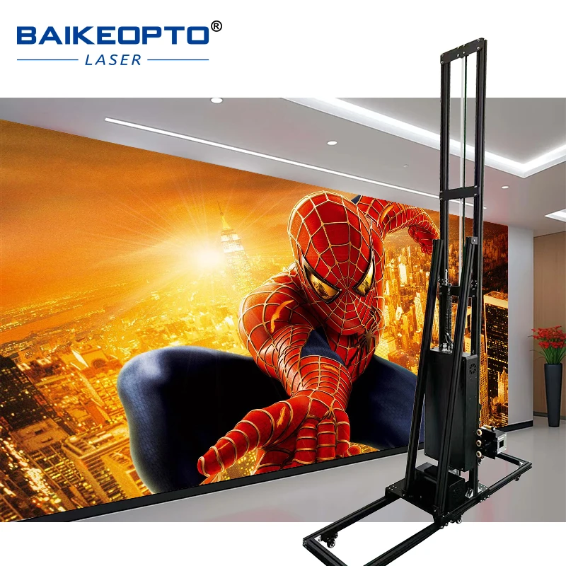 BK-UP200WX New Automatic Wall Print Machine Inkjet Printer Direct Print on Mural Printing Machine Indoor Outdoor
