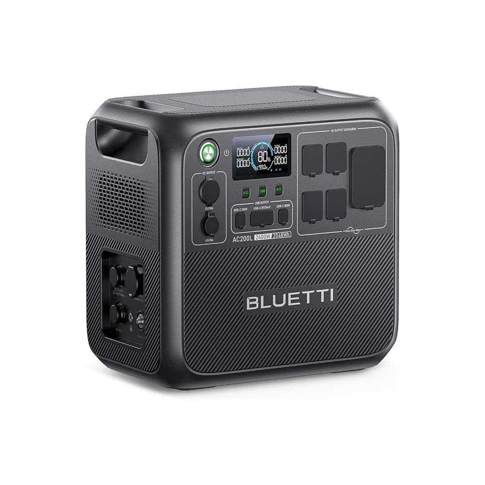 Mejor Oferta 2025: Estación de Energía Portátil BLUETTI AC200L 2048Wh 2400W