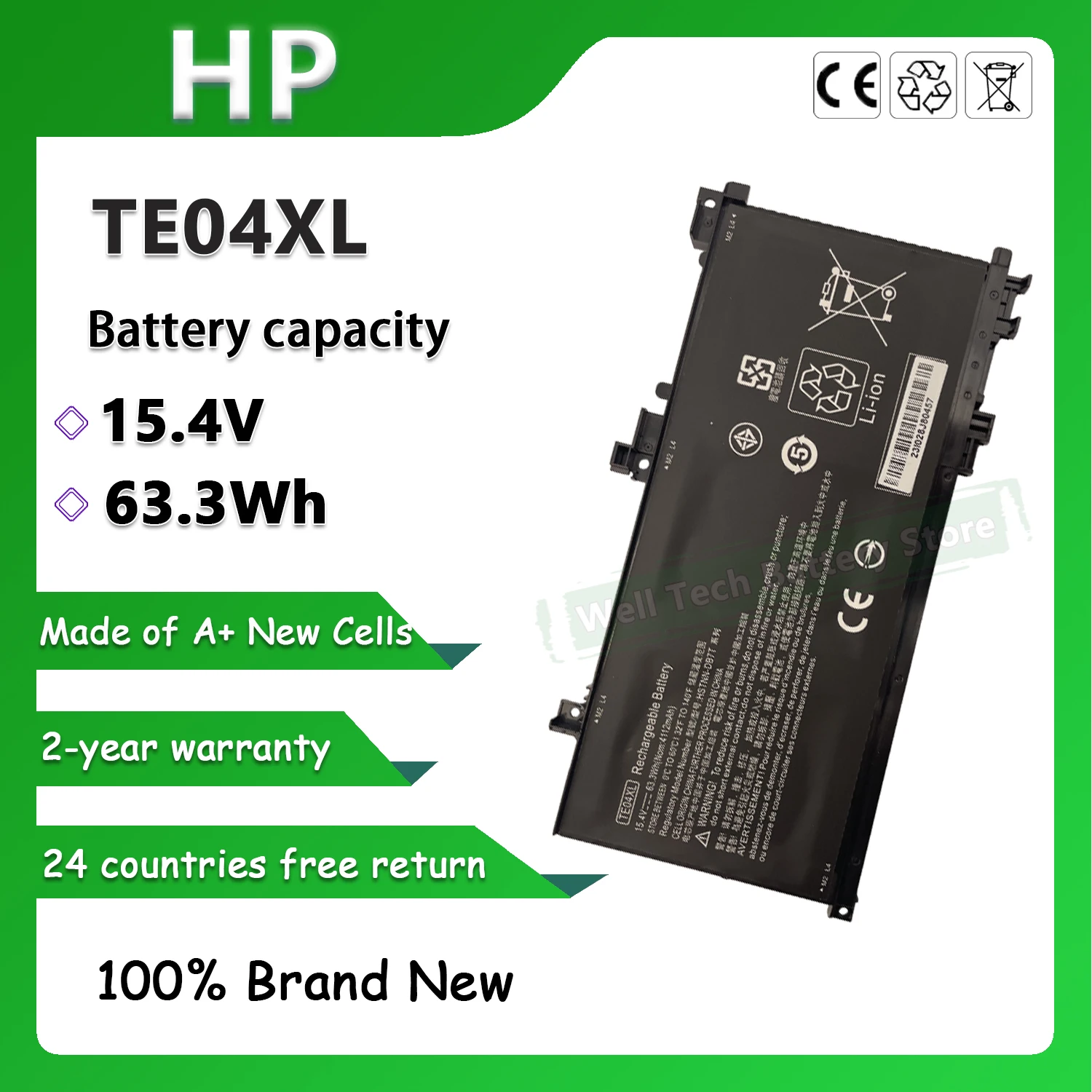 TE04XL Laptop Battery for HP TPN-Q173 15-BC215TX 15-BC216TX 15-ax215TX 15-ax216TX 15-ax217TX 15-ax218TX 15-ax219TX 15-ax223TX