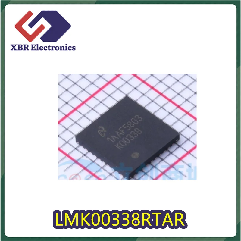 (5/20 Pieces) LMK00338RTAR K00338 WQFN48 Differential Clock Buffer Level Translator Chip Brand New Original and Authentic