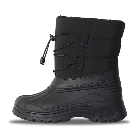 르까프 여성 아티카 지퍼 방수 방한부츠 블랙 LE4W210BLK