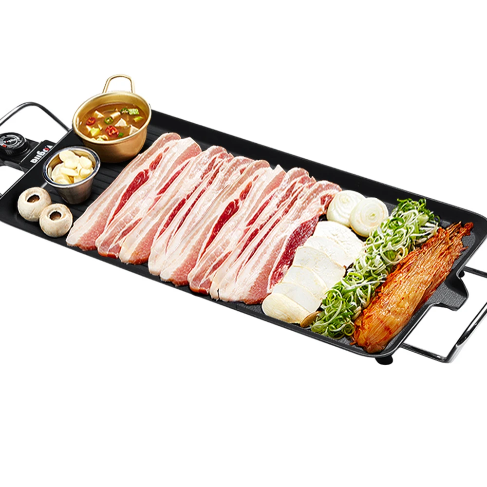 منفذ زيت كهربائي ، طاولة شواء واسعة ، طلاء راتينج ، 45 ، شواء 55 ، 75