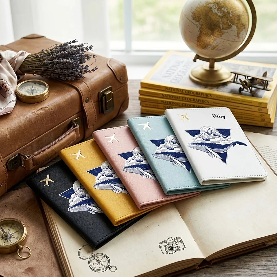 

Custom Text Foldable Travel Passport Case, Lightweight Stylish Accessory for Daily Use & Gifting