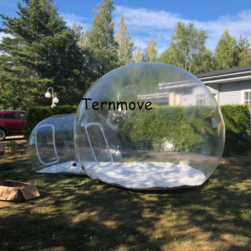 Inflatable Clear Camping Tent,High quality beach transparent ultralight inflatable bubble tent for goods cars exhibition