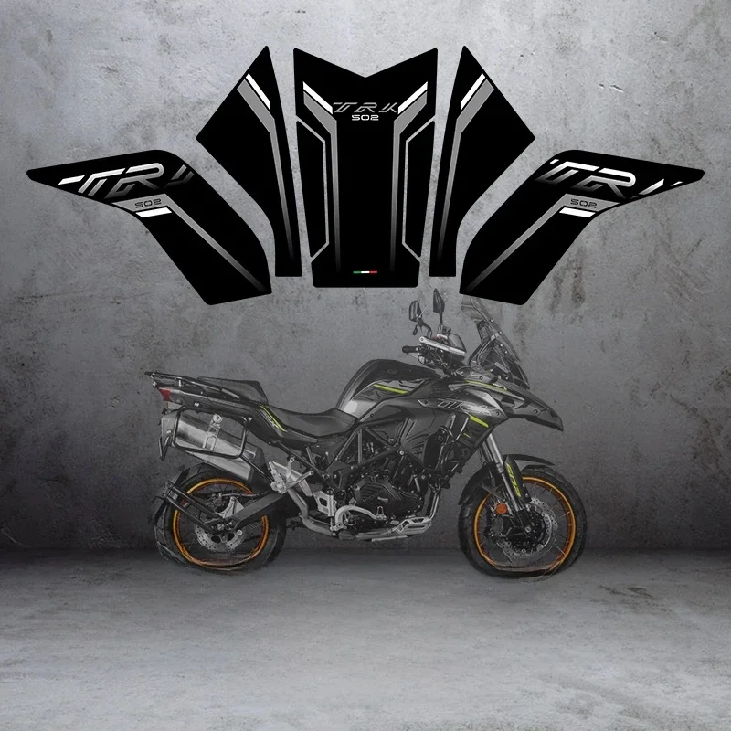 AliExpress For Benelli TRK502 502X Motorcycle Accessories Gas Tank Pad Anti Slip Decoration Decals Kits Of Bike Fuel Tank Protection